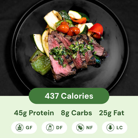 Chimichurri Steak & Veggie Bowl