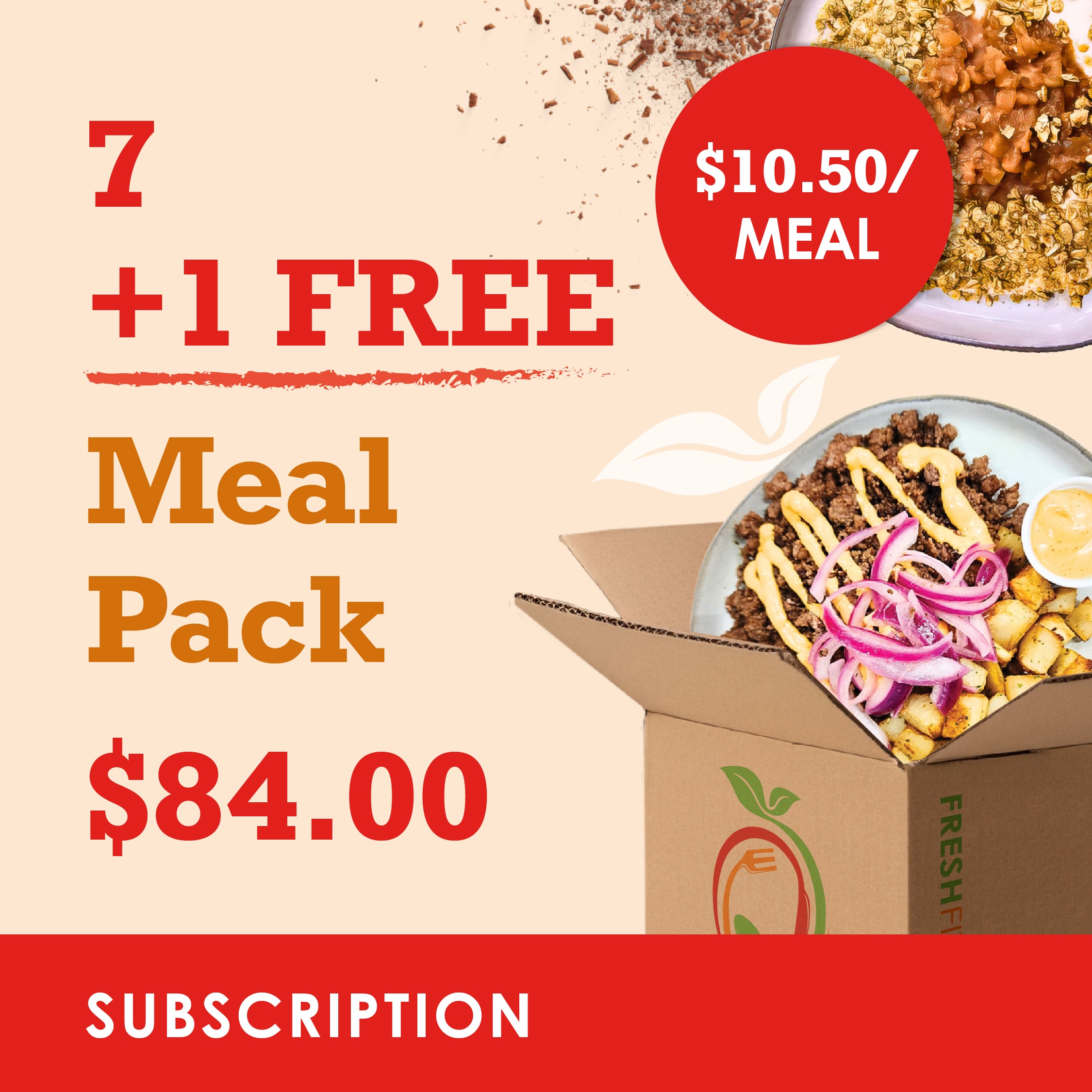 Code. Fresh Subscription 7 Meal Box + 1 Free! (Build Here) (Subscription) – Fresh Fit Meals