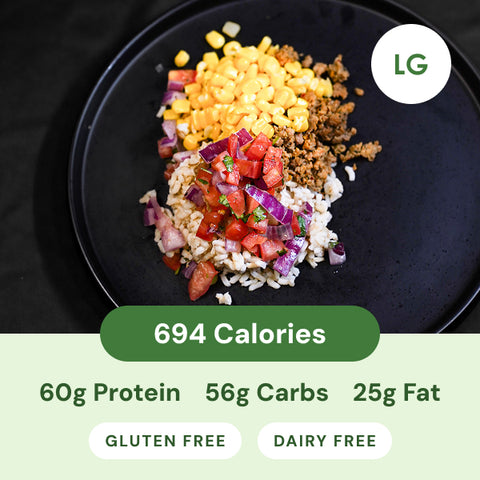 Turkey Taco Bowl (large)